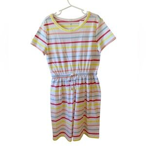 Gap Factory Colorful Striped Kids Dress size M 8 NWT